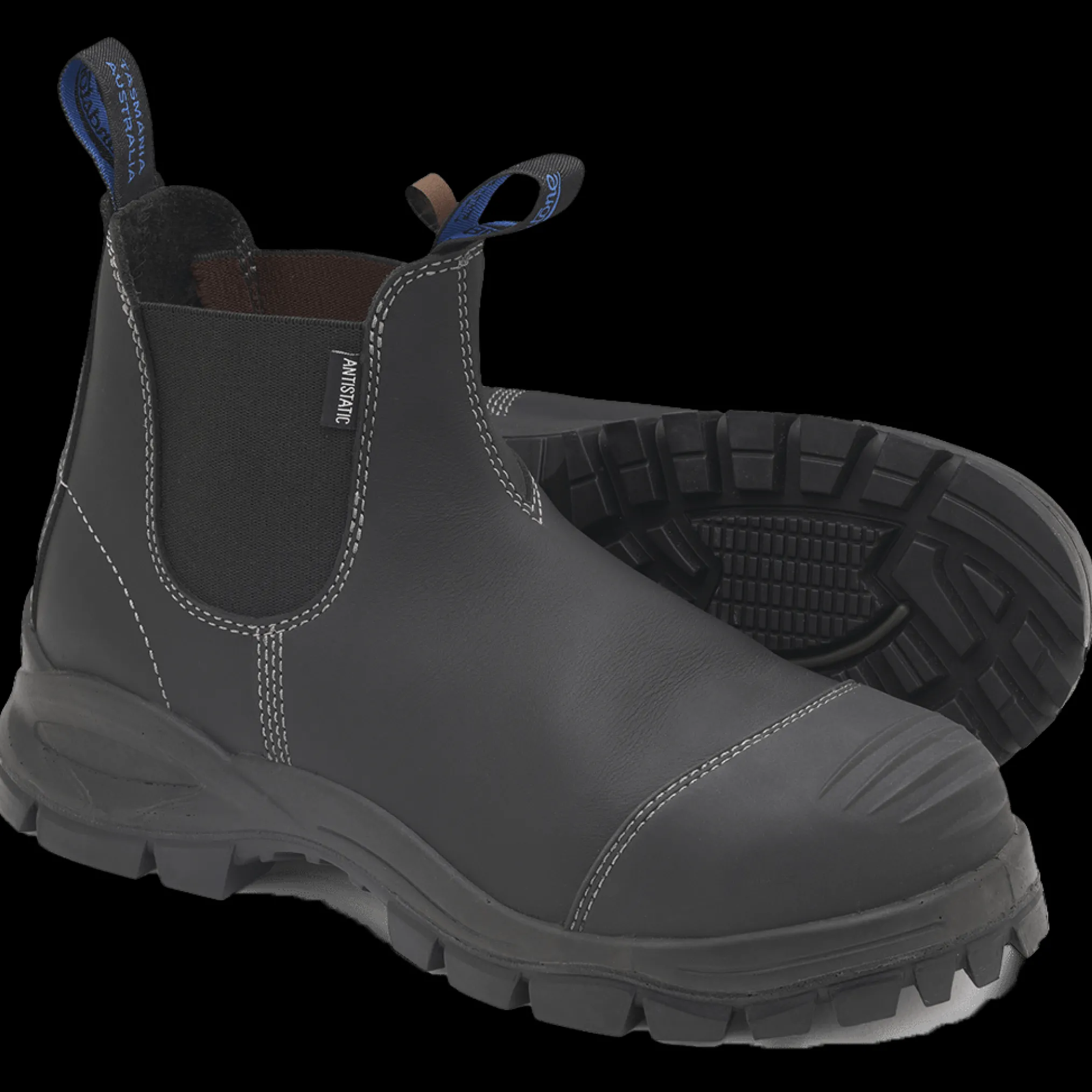 Blundstone 910 - Sztyblety Damskie Męskie - Black - Kolor Czarny