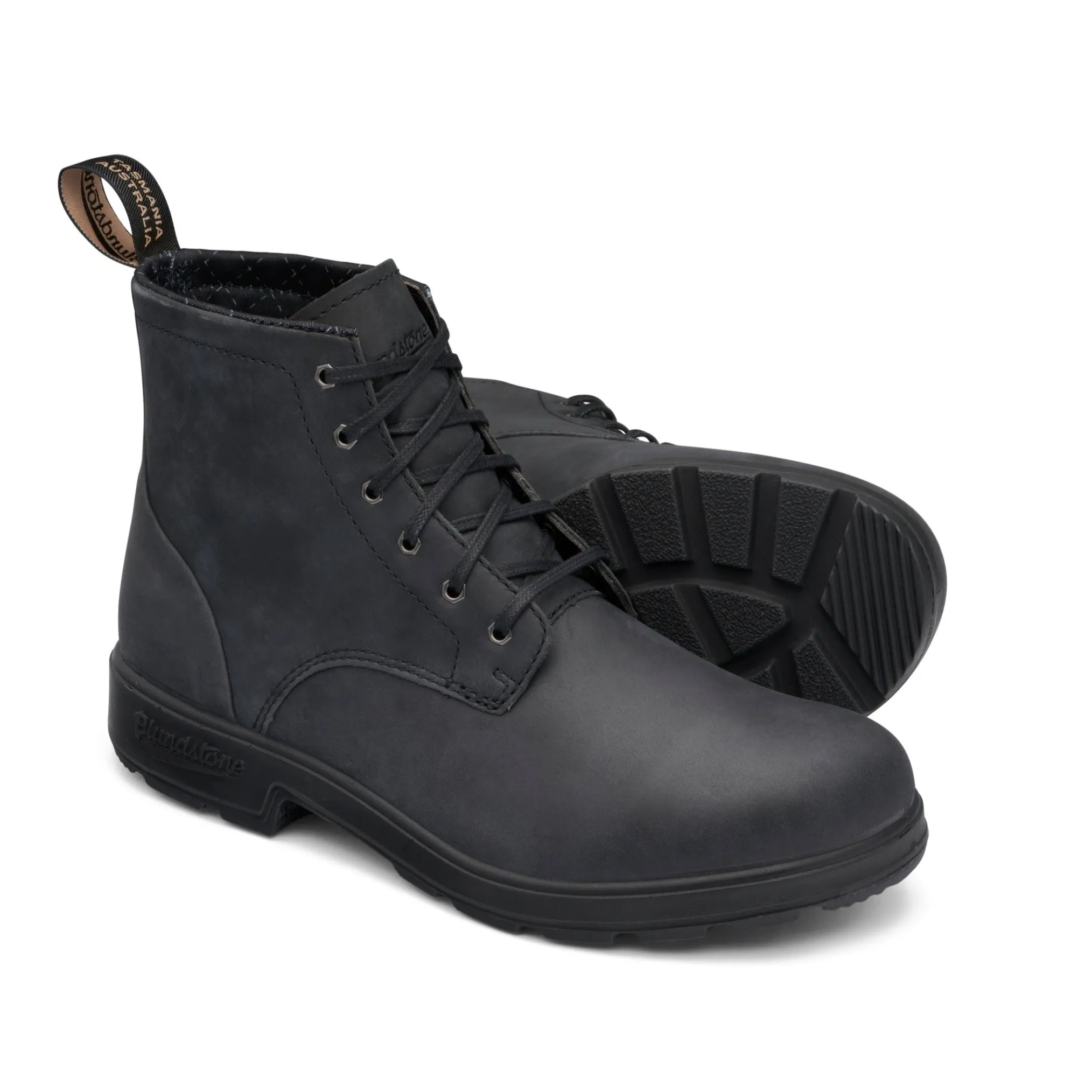 Blundstone 1931 Buty Sznurowane Damskie Męskie Rustic Black Kolor Czar