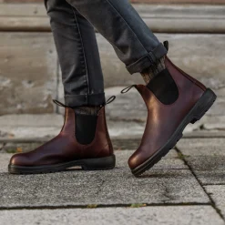Blundstone 2130 Sztyblety Damskie Męskie Auburn Kolor Bordowy