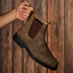 Blundstone 1306 Sztyblety Damskie Męskie Rustic Brown Kolor Brązowy