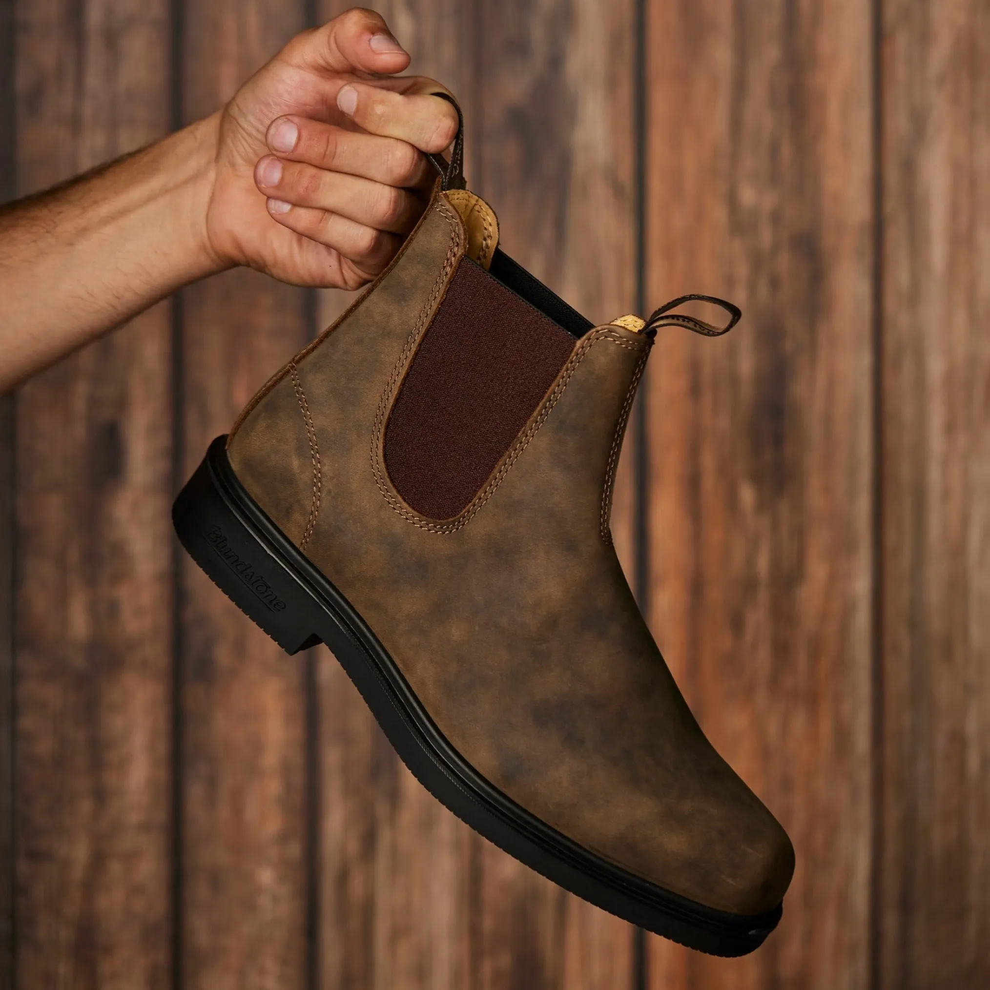 Blundstone 1306 Sztyblety Damskie Męskie Rustic Brown Kolor Brązowy