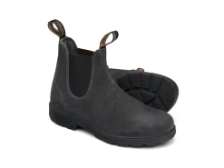 Blundstone 1910 Sztyblety Damskie Męskie Zamszowe Steel Grey Kolor Sta