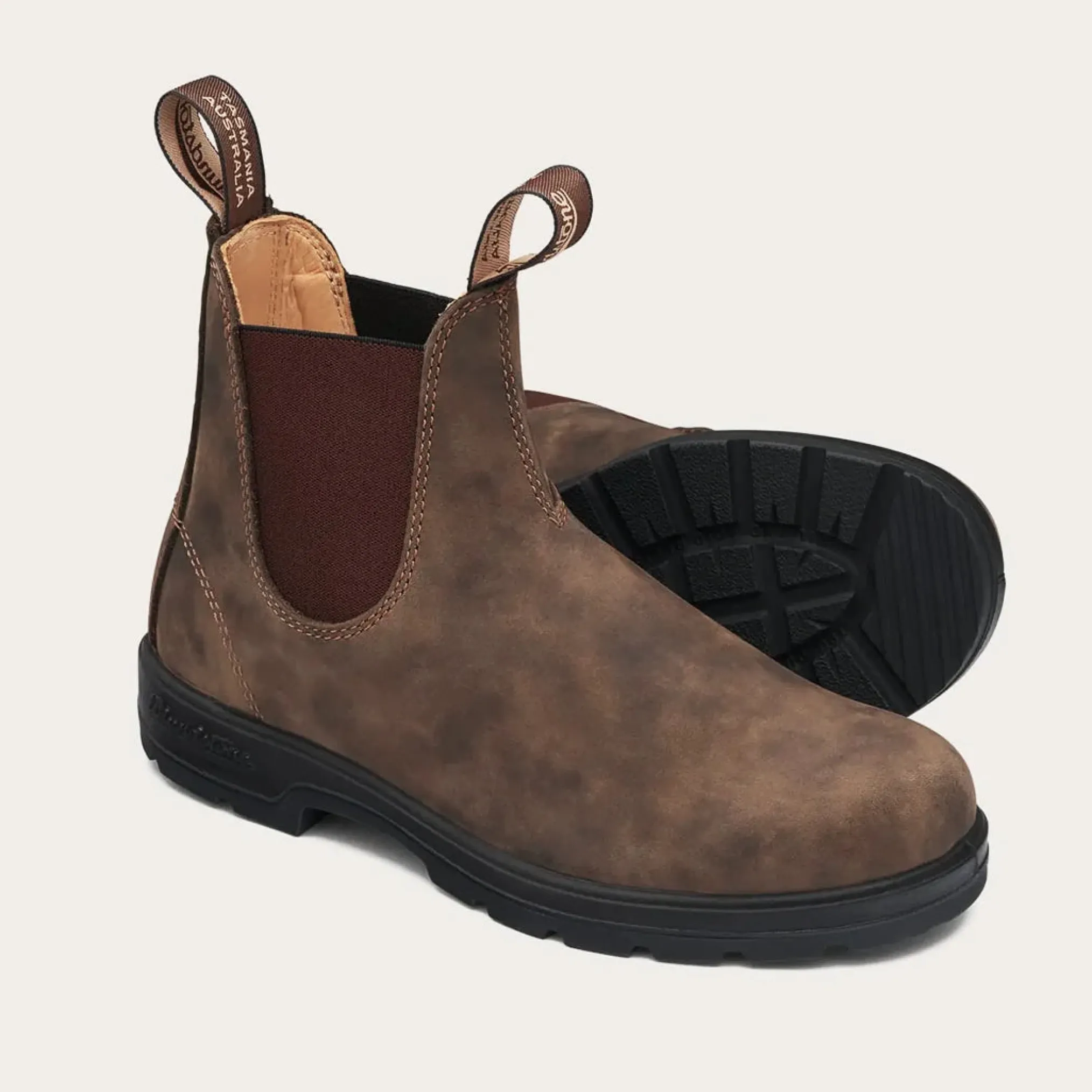 Blundstone 585 Sztyblety Damskie Męskie Rustic Brown Kolor Brązowy