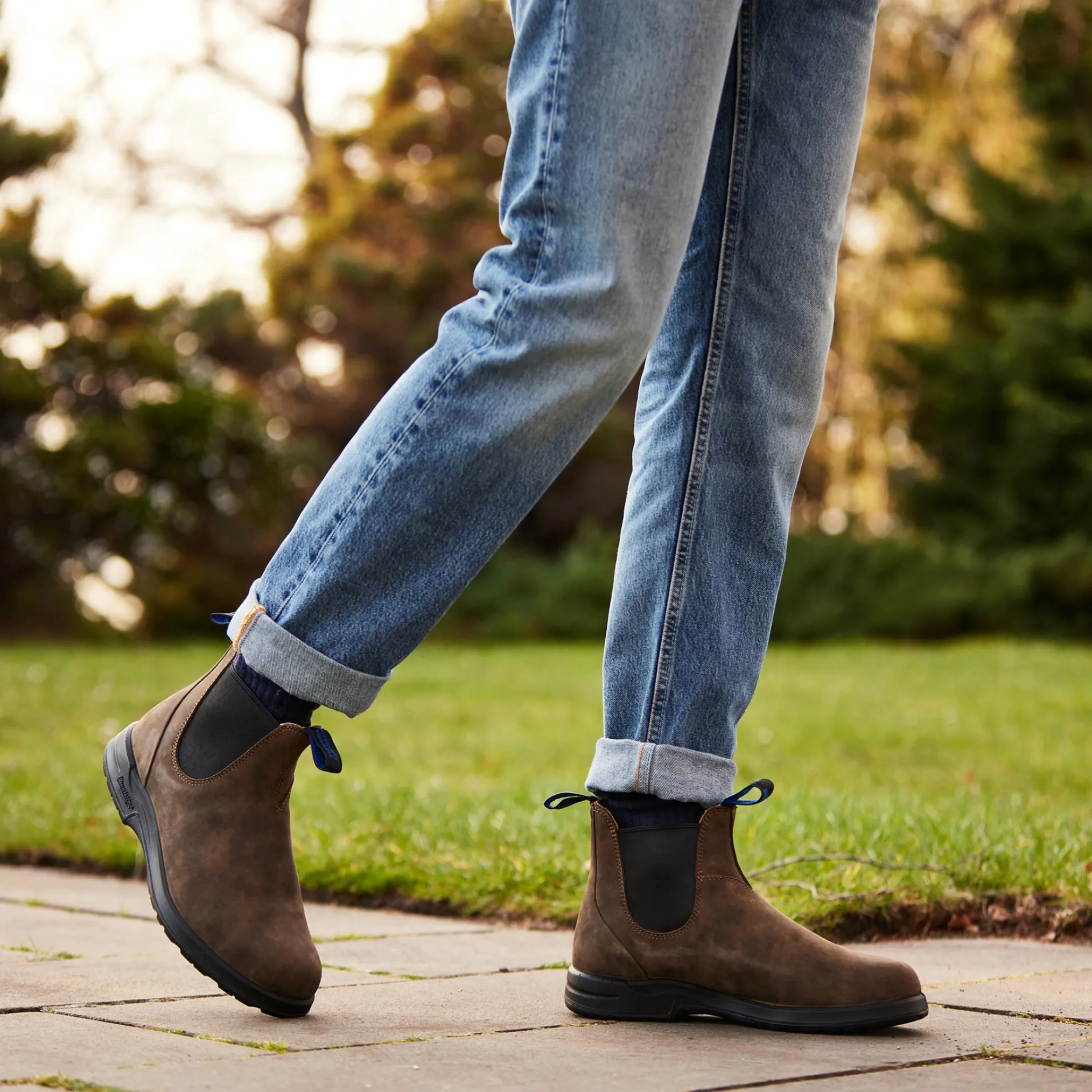 Blundstone 2242 Sztyblety Damskie Męskie Ocieplane Rustic Brown Kolor