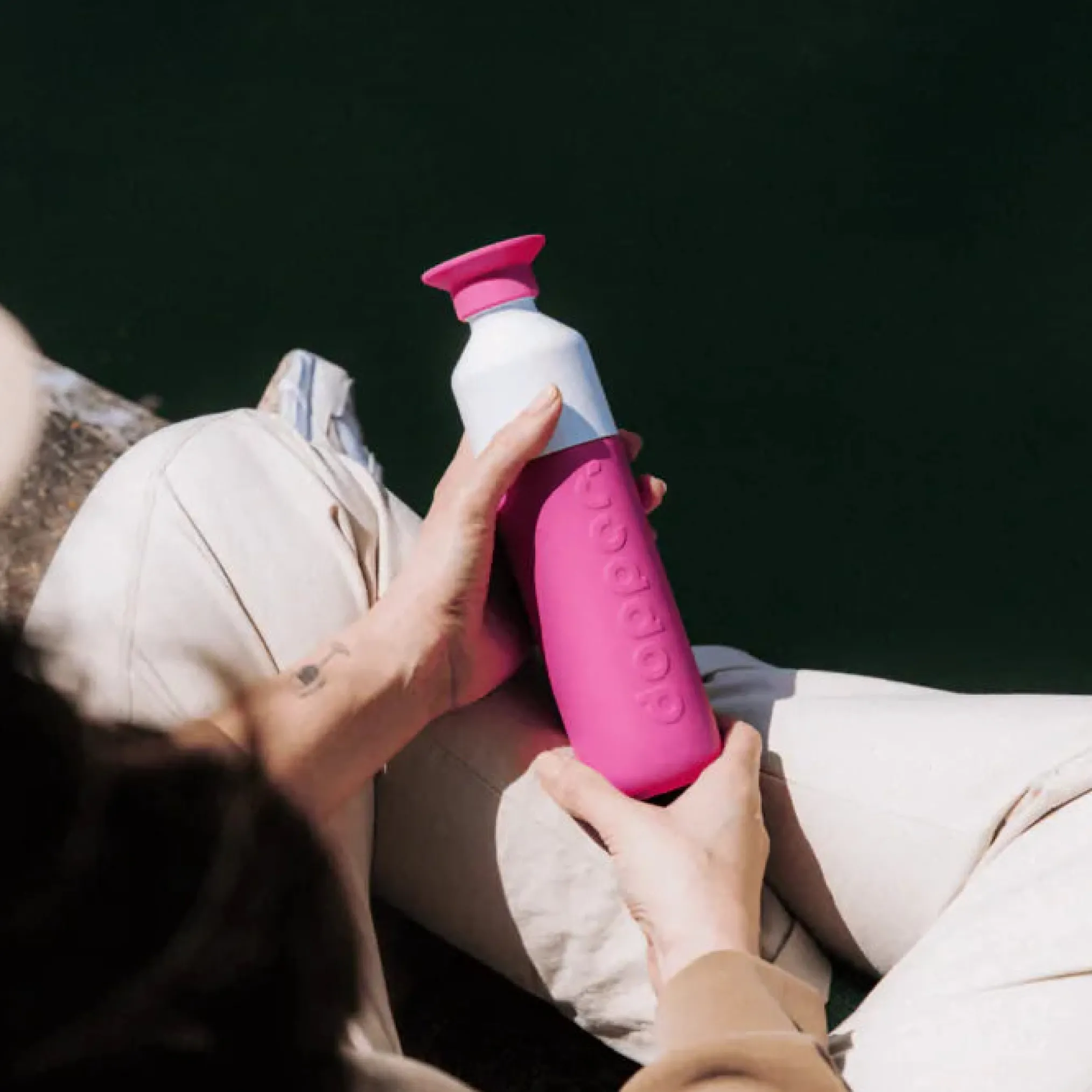 Butelka Dopper Termiczna 350ml - Pelican Pink