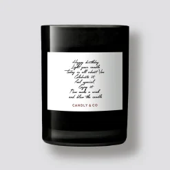 Candly & Co Świeca zapachowa No. 5 Bergamotka / Neroli Happy Birthday