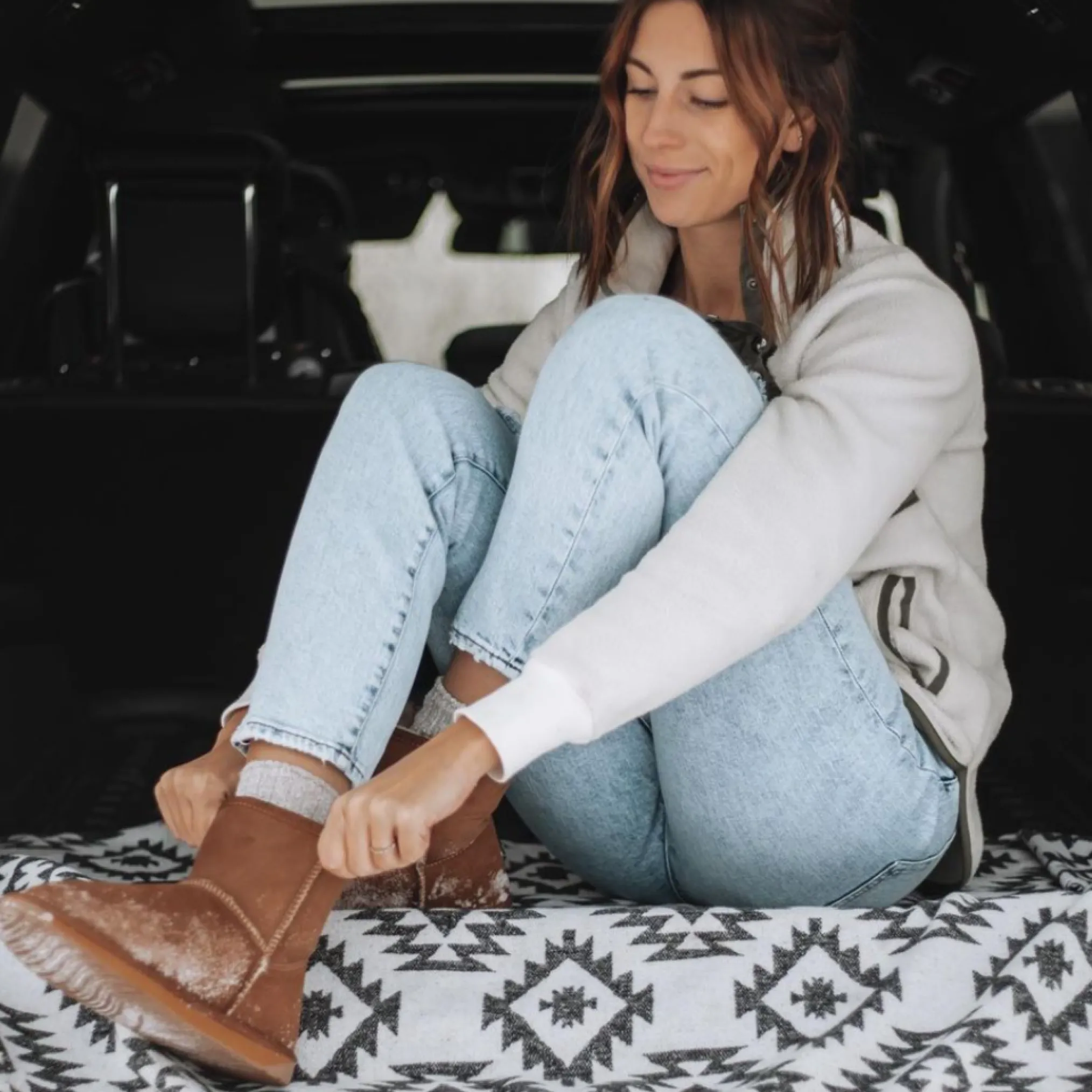 Emu Australia Buty Damskie Platinum Stinger Slim Mini Chestnut Kolor B