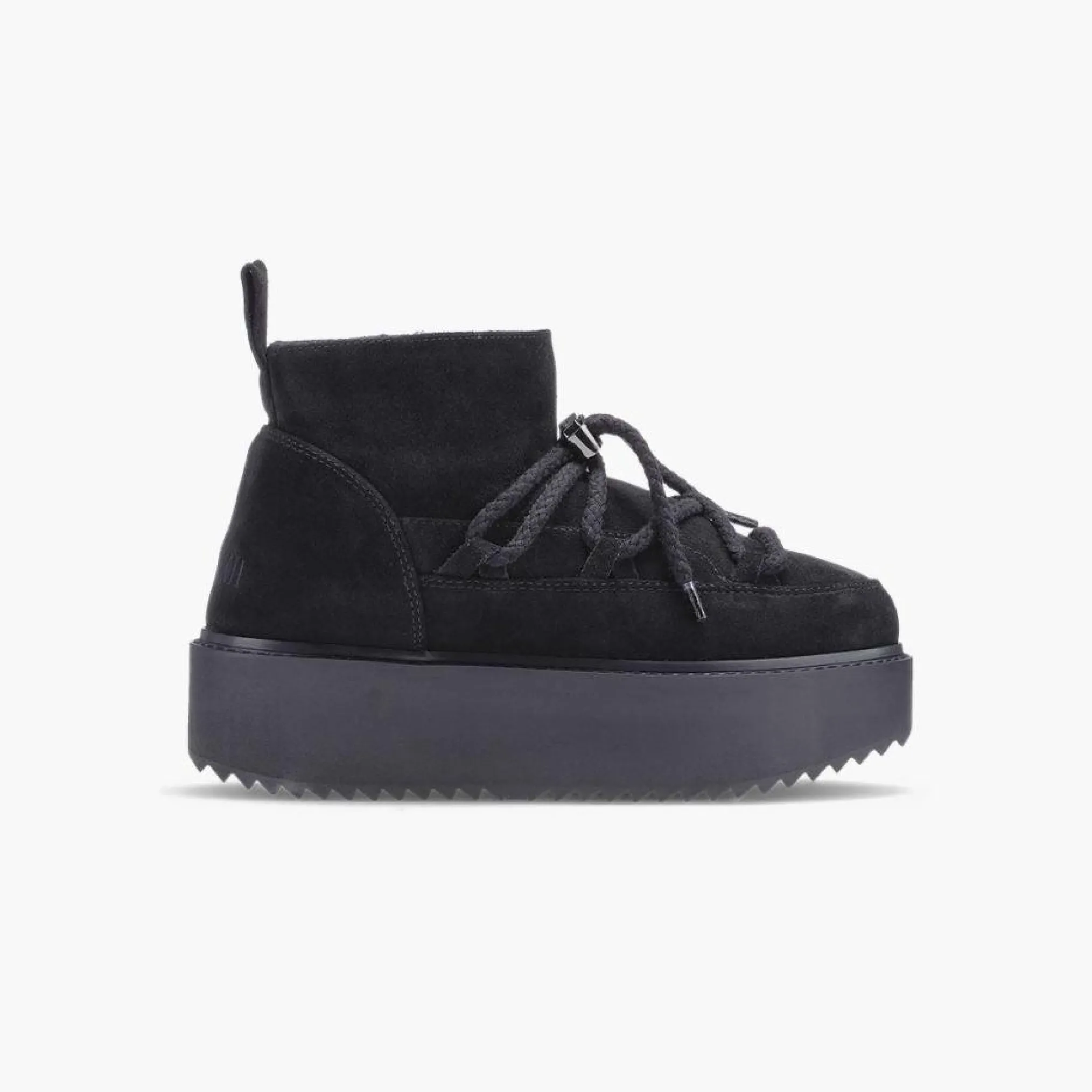 INUIKII Buty Damskie Classic Low Platform Black