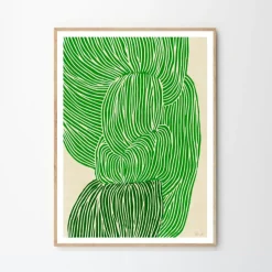 Plakat The Poster Club Rebecca Hein, Green Ocean (50x70cm)