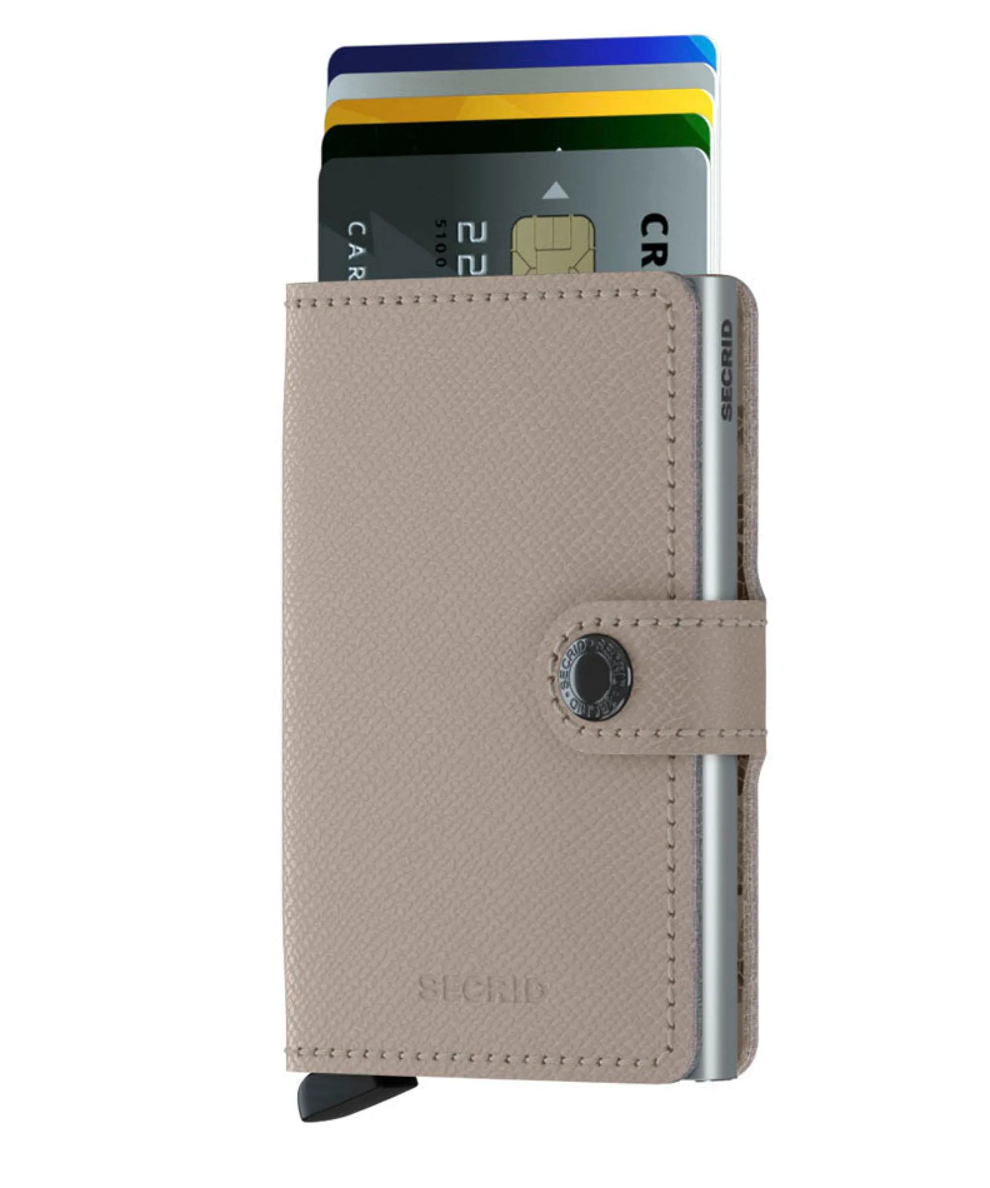 Portfel Secrid Miniwallet Crisple Taupe Camo