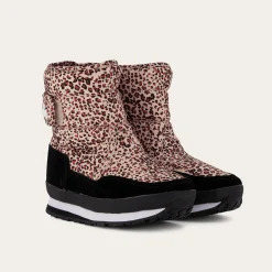 Rubber Duck - Śniegowce Dziecięce - Snow Jogger Print Kids - Tan Leo -
