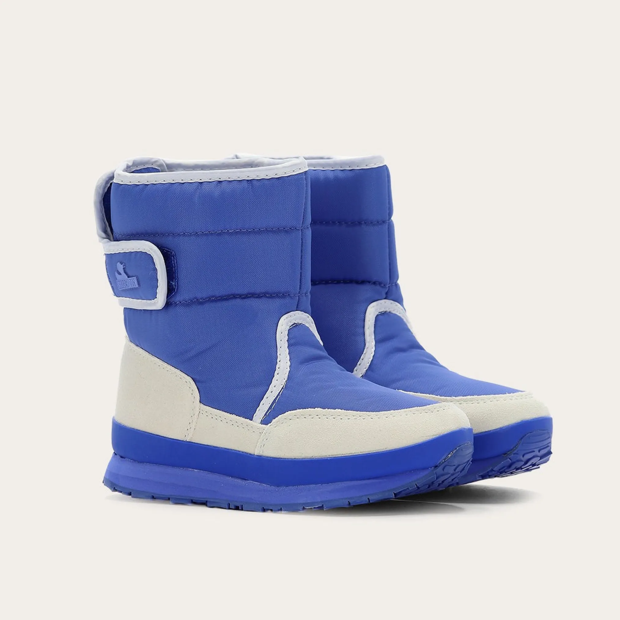 Rubber Duck - Śniegowce Dziecięce - Snow Jogger Kids - Blue - Kolor Ni