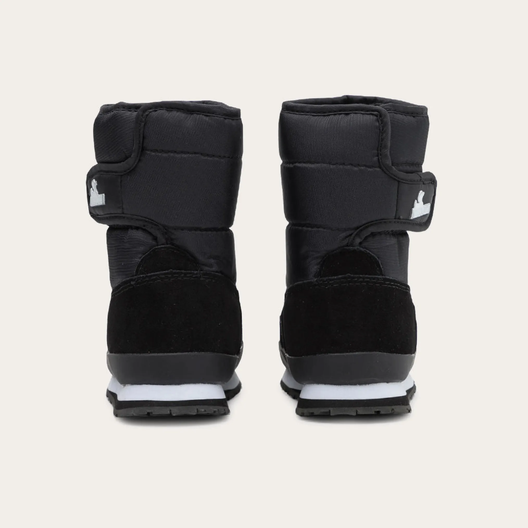 Rubber Duck - Śniegowce Dziecięce - Snow Jogger Kids - Black - Kolor C
