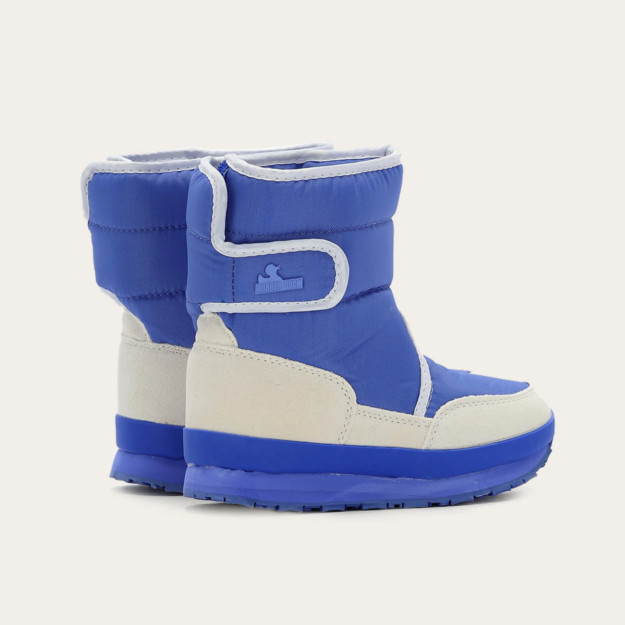 Rubber Duck - Śniegowce Dziecięce - Snow Jogger Kids - Blue - Kolor Ni
