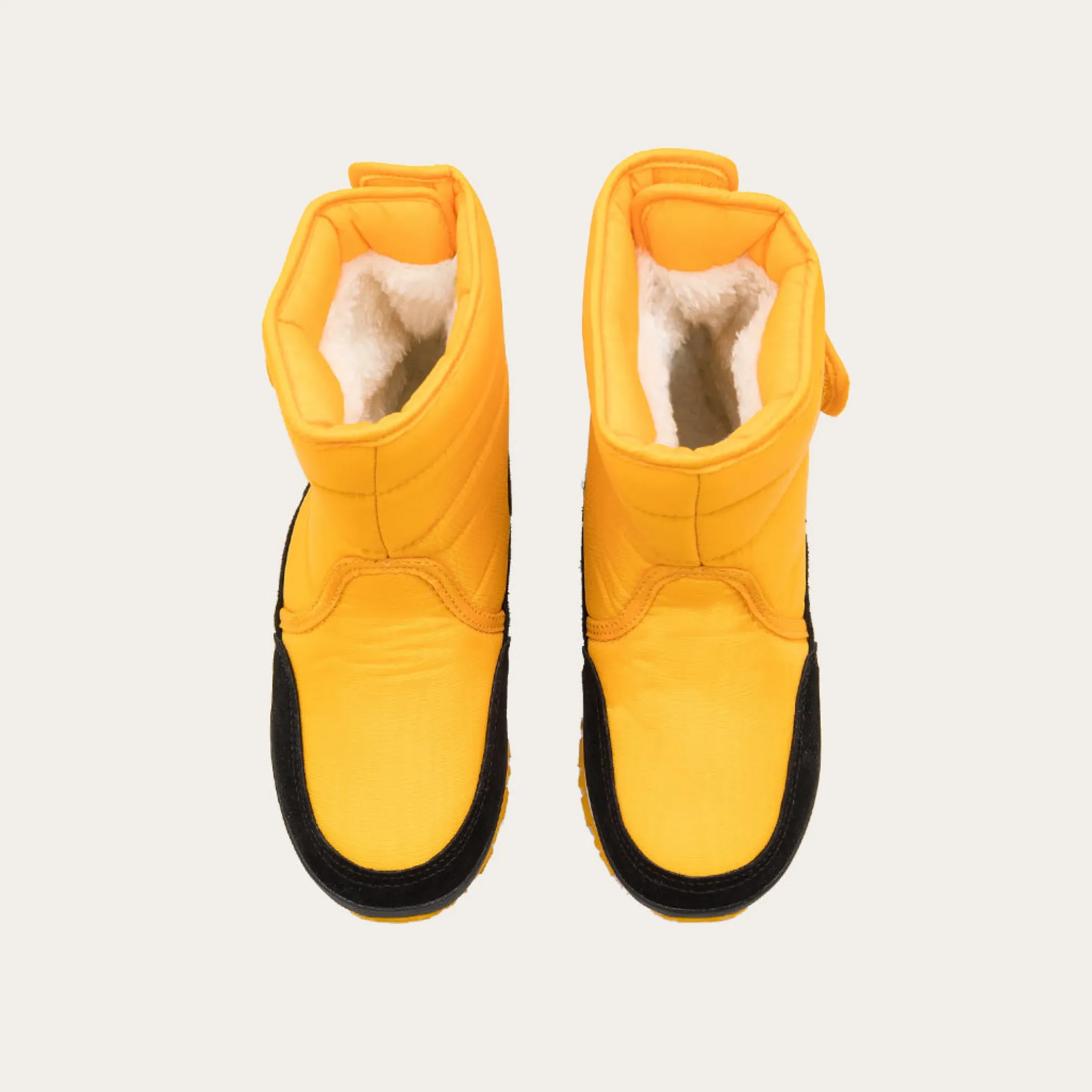 Rubber Duck - Śniegowce Dziecięce - Snow Jogger Kids - Yellow - Kolor