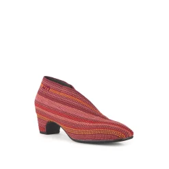United Nude Fold Sense II Flame Mix Buty na Obcasie Damskie Czerwone