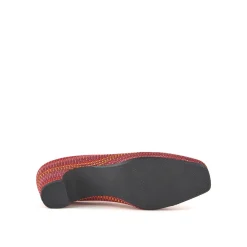 United Nude Fold Sense II Flame Mix Buty na Obcasie Damskie Czerwone