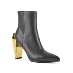 United Nude Gem Bootie Hi Black Buty na Obcasie Damskie Czarne