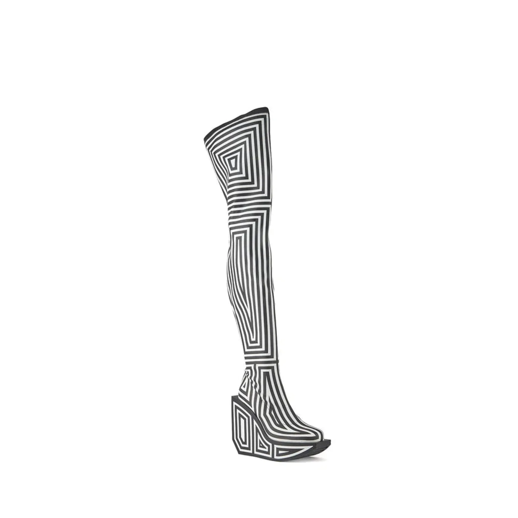United Nude Wa Long Boot Hi Mono Buty Kozaki Damskie Czarne