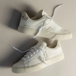 Veja Campo Sneakersy Męskie Chromefree Leather Extra White Natural Kol
